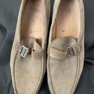 Size 10 Suede Bally Shoes